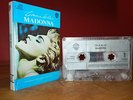 MADONNA PERU CASSETTE TAPE TRUE BLUE GREY PAPER LABEL SPANISH TITLE