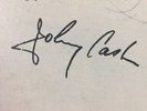 Signed  by Johnny Cash & Oak Ridge Boys autographed “Light” LP Album Record 1972