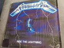 Original METALLICA Ride The Lightning 1984 Elektra Asylum LP