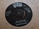 THURSTON HARRIS HEY LITTLE GIRL 1959 VOGUE POP 45-V 9146  RARE VERY NICE