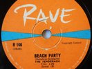 -THE FENDERMEN -BEACH PARTY- SOUTH AFRICA ONLY 78 RPM -EXCELLENT COND