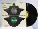 MILES DAVIS-WALKIN ON PRESTIGE JAZZ LP-NM, MONO, DG, RVG, BERGENFIELD, HORACE SI