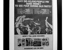 WISHBONE ASH+RARE ORIGINAL 1977+TOUR+POSTER+AD+QUALITY FRAMED+FAST GLOBAL SHIP