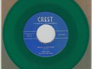 TOM TALL & TOM KATS Stack-a-Record GREEN VINYL US 7