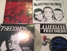 7 Seconds - 1st Three EPs Box Set/150 - Lifeline records Blasts Skins Committed