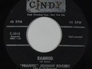 Rockabilly 45 - Frantic Johnny Rogers - Ramrod/Sassy - Cindy - mp3