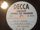 Giles, Giles & Fripp One In A Million One Sided Advance Test Pressing 7