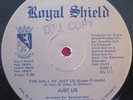 JUST US - THE HALL OF JUST US 1980 ROYAL SHIELD RARE HIP HOP DISCO 12