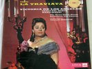 Verdi La Traviata:De Los Angeles:Serafin:EMI ASD 359-61:Orig W/G:VG++ to NM