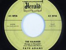 R&B Popcorn 45 FAYE ADAMS The Hammer HERALD HEAR
