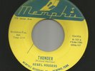 ROCKABILLY SURF INSTROS- REBEL ROUSERS- THUNDER / NIGHT SURFIN'  -HEAR  MEMPHIS