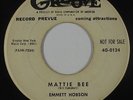 R&B Rocker 45 - Emmett Hobson - Mattie Bee - Groove - mp3