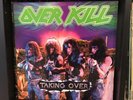 Overkill - Taking Over, Megaforce, 81735-1, 1987 US Pressing, VG+
