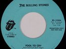 THE ROLLING STONES: Fool to Cry USA Orig ’76 DJ PROMO 7” 45 NM-