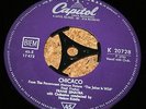 Single Frank Sinatra Chicaco / All the way Capitol  K 20 728 Made in Germany