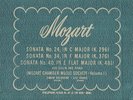 232g4  Lili Kraus & Simon Goldberg - Six Violin Sonatas (Mozart) - Parlo AP18/19