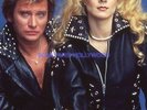 JOHNNY HALLYDAY SYLVIE VARTAN 70s DIAPOSITIVE DE PRESSE ORIGINAL VINTAGE #232