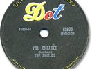The SHIELDS Doo Wop 78 RPM Record. You Cheated