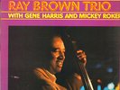 RAY BROWN TRIO-LP-RED HOT- GENE HARRIS-M.ROKER- CONCORD JAZZ- 1987- MINT