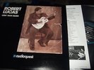 ROBERT LUCAS : USIN MAN BLUES AUDIOPHILE LP 1990 AUDIOQUEST USA +INSERT
