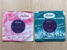 2 Gene Vincent 45 's Baby Blue and Summertime Capitol 1958.