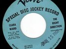 CLARA WARD - THE RIGHT DIRECTION - GREAT 1966 NORTHERN SOUL DANCER 45 - HEAR