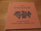 HUGUETTE DREYFUS/EDUARD MELKUS/ELISABETH VOGHT HAYDN 4LP BOX VALOIS CMB 15