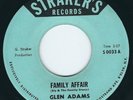 Glen Adams - Family Affair / Dub - Strakers 7