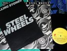 Rolling Stones - Steel Wheels BRAZIL PROMO LP WITH EXTRA INSERT 1989