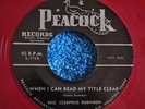 BRO. CLEOPHUS ROBINSON(GOSPEL) 45RPM IN THE SWEET BY AND BY / WHEN I CAN READ