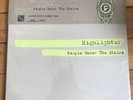 people under the stairs - highlighter 2x LP Ltd. Numbered Yellow Vinyl