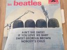 THE BEATLES   TONY SHERIDAN *AIN'T SHE SWEET* EX 1964 FRENCH EP POLYDOR 21.965