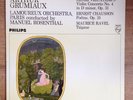 SAL3587 PHILIPS GRUMIAUX ROSENTHAL VIEUXTEMPS VIOLIN CONCERTO RAVEL CHAUSSON