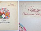QUEEN A Night At The Opera ORIGINAL 1975 Vinyl LP w/ RARE HYPE STICKER 7E-1053