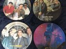 4 Interview Picture Disks: Simple Minds - Talking Heads - Depeche Mode - Cure