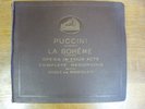 78rpm Puccini La Boheme,Gigli,HMV No.313, 13 records,complete set D.B 8452-8464