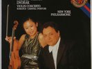 MIDORI & MEHTA DVORAK VIOLIN CONCERTO CBS LATE 1989 DIGITAL LP M 44923 NM