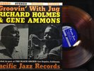 Richard Groove Holmes & Gene Ammons-Groovin' With Jug-Pacific Jazz 32-AMBER WAX