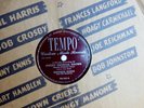 BROTHER BONES SWEET GEORGIA BROWN / GLOBETROTTERS TEMPO # TR 652  78 RPM RECORD