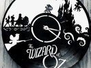 Wizard of Oz, Vinyl record clock, best birthday gift, music movie sports