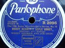 E084/ WOODY HERMAN-SET von 5 Stück Schellack Swing-Jazz-Ballroom Flohmarkpreis
