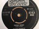 Richie Barrett: Some Other Guy/ Tricky Dicky: Vinyl Single: 1962 LONDON 45 HLK 9