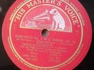 A123 RACHMANINOFF PIANO CONCERTO No.2 STOKOWSKI 5 x 78RPM HMV
