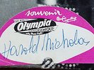HAROLD NICHOLAS - DEDICACE OLYMPIA - AUTOGRAPHE - SIGNE