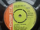 RARE & EX-  LAUREL AITKEN SHOO BEE BOO BEE 1969 NU BEAT UK 45 BRILLIANT