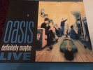 Oasis DEFINITELY MAYBE LIVE LP. CHICAGO 1994. New & Unplayed.
