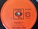 RARE 1966 BEAT - THANE RUSSAL & THREE - SECURITY 7