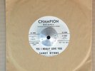 NORTHERN SOUL 45 - SANDY WYNNS - YES I REALLY LOVE YOU /LOVE WL PROMO M- Hear