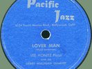 LEE KONITZ (w/ Gerry Mulligan) Lover Man / Lady Be Good 78rpm Pacific Jazz 1953