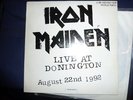 Iron Maiden Live At Donington 22. Aug. 1992  Ltd. Edition Brazil LP M-/VG+